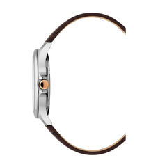 JDM Military Swiss Made ALPHA I Analog White Round Dial Men's Watch- JDM-WG001-02