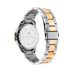 JDM Military Swiss Made ALPHA I Analog White Round Dial Men's Watch- JDM-WG001-06