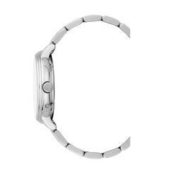 JDM Military Swiss Made ECHO Multifunction Silver Round Dial Men's Watch- JDM-WG003-01