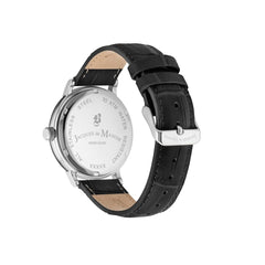 JDM Military Swiss Made KILO Analog Black Round Dial Men's Watch- JDM-WG004-07