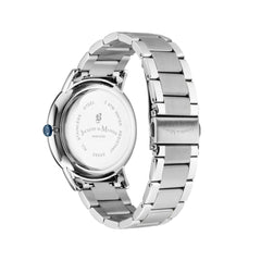 JDM Military Swiss Made BRAVO I Analog Blue Round Dial Men's Watch- JDM-WG006-01
