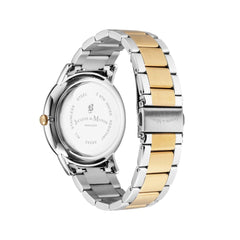 JDM Military Swiss Made BRAVO I Analog Silver Round Dial Men's Watch- JDM-WG006-06