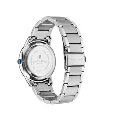 JDM Military Swiss Made BRAVO II Analog Blue Round Dial Men's Watch- JDM-WG007-01