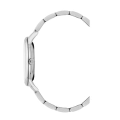 JDM Military Swiss Made BRAVO II Analog Silver Round Dial Men's Watch- JDM-WG007-02