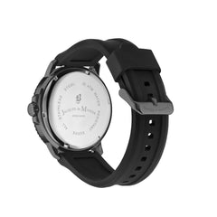 JDM Military Swiss Made TANGO Analog Black Round Dial Men's Watch- JDM-WG008-03