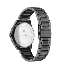 JDM Military Swiss Made ALPHA MISSION Analog Grey Round Dial Men's Watch- JDM-WG010-01