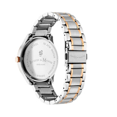 JDM Military Swiss Made ALPHA MISSION Analog Silver Round Dial Men's Watch- JDM-WG010-06