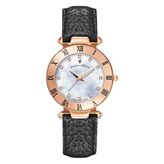 JACQUES DU MANOIR Rainbow Swiss Made Analogue MOP Round Dial Women's Watch- JWL00104