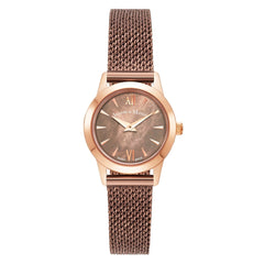 JACQUES DU MANOIR Mia Swiss Made Analogue MOP Round Dial Women's Watch- JWL00904