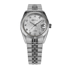 ARIES GOLD Heritage Crystals Swiss Quart Watch with Sapphire Glass For Women's- K R68Q S-SC