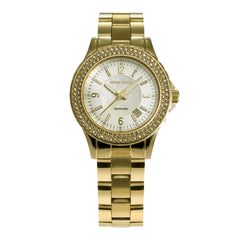 ARIES GOLD Venus Crystals Watch with Sapphire Glass For Women- L 5005Z G-MOP