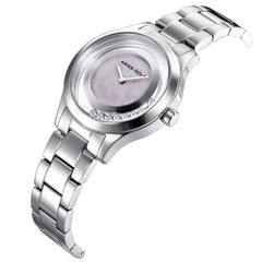 ARIES GOLD Verona Swaroskvi Moveable Crystals Watch with Sapphire Glass For Women- L 5021 S-MB