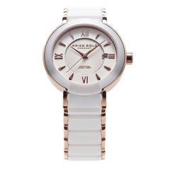 ARIES GOLD Lumina Quartz Watch with Sapphire Glass For Women- L 8146L RD-WHITE