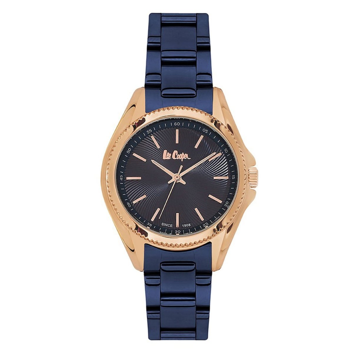 Lee Cooper Analouge Blue Round Dial Women's Watch - LC06277.490