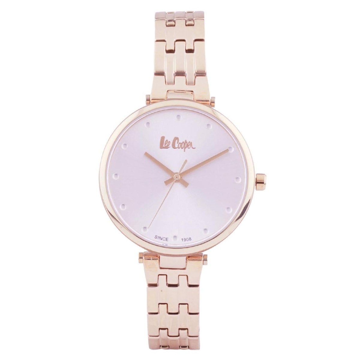 Lee Cooper Quartz Silver Round Dial Women's Watch - LC06329.430