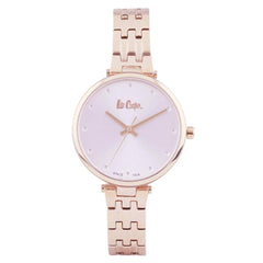 Lee Cooper Quartz Silver Round Dial Women's Watch - LC06329.430