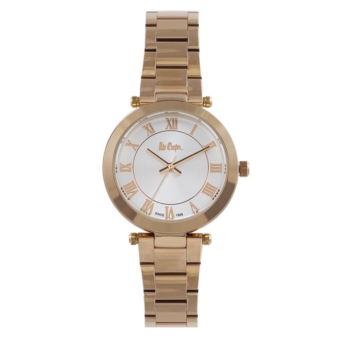 Lee Cooper Quartz Silver Round Dial Women's Watch - LC06332.430