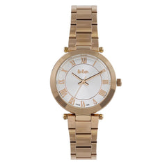 Lee Cooper Quartz Silver Round Dial Women's Watch - LC06332.430