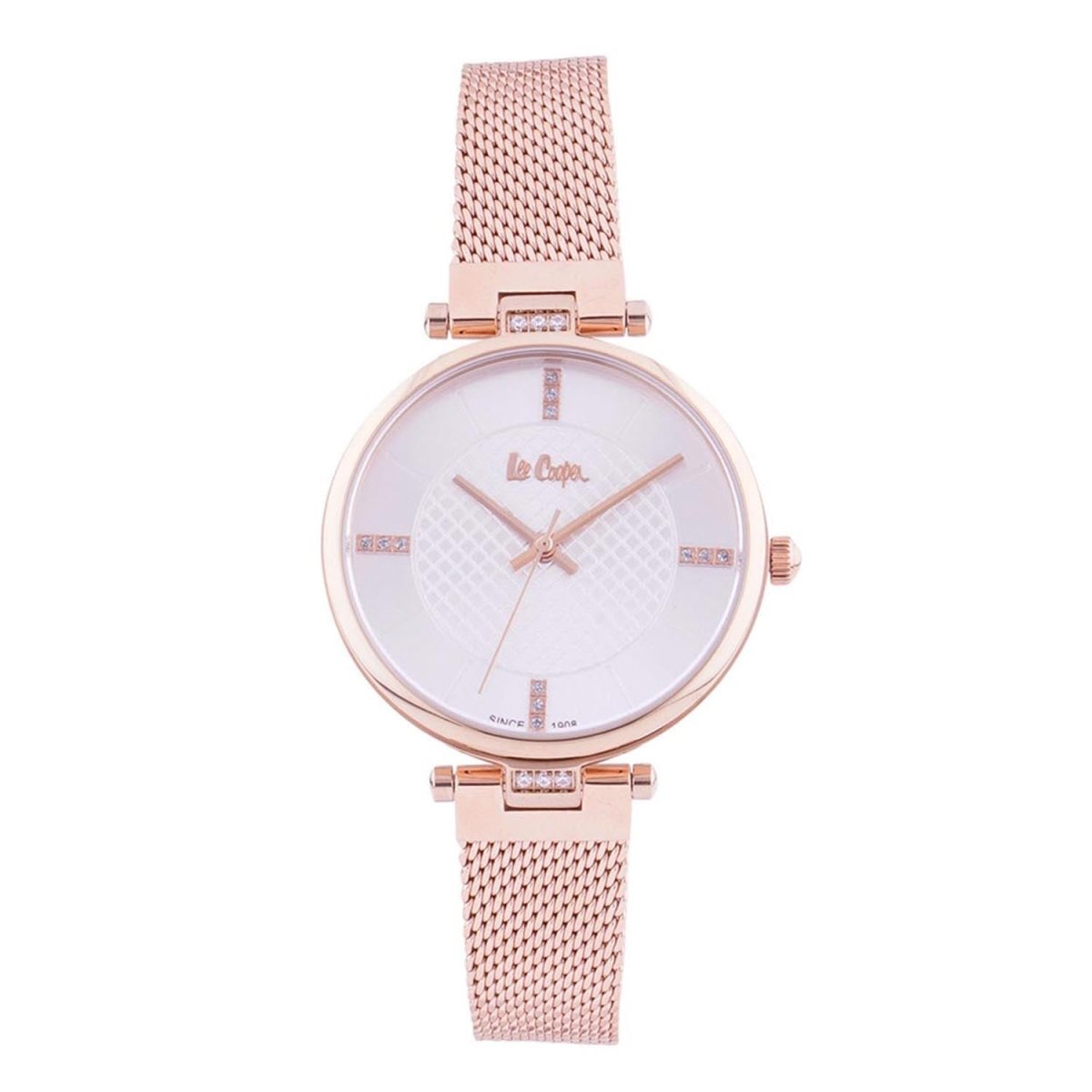 Lee Cooper Quartz Silver Round Dial Women's Watch - LC06463.430