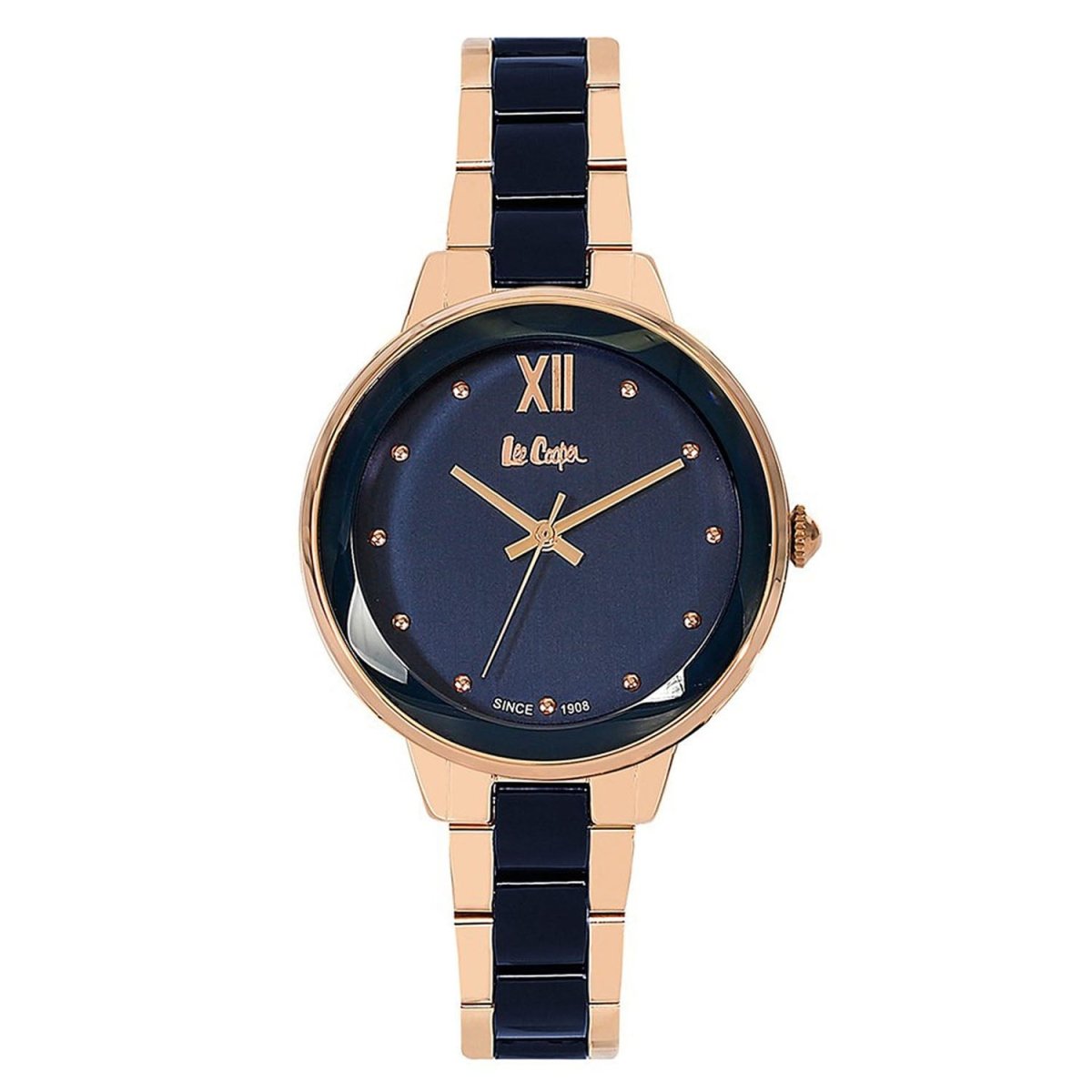 Lee Cooper Analouge Blue Round Dial Women's Watch - LC06465.990
