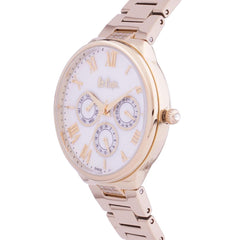 Lee Cooper Multifunction Silver Round Dial Women's Watch - LC06466.120