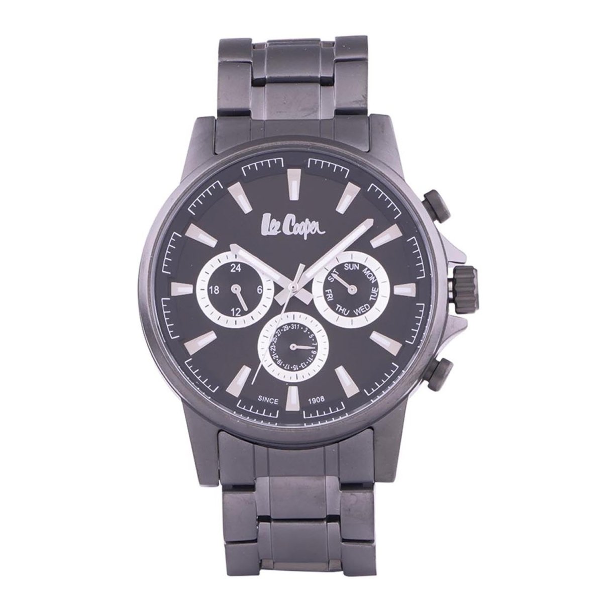 Lee Cooper Multifunction Black Round Dial Men's Watch - LC06516.060