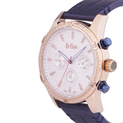 Lee Cooper Multifunction Silver Round Dial Men's Watch - LC06524.439