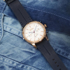 Lee Cooper Multifunction Silver Round Dial Men's Watch - LC06524.439