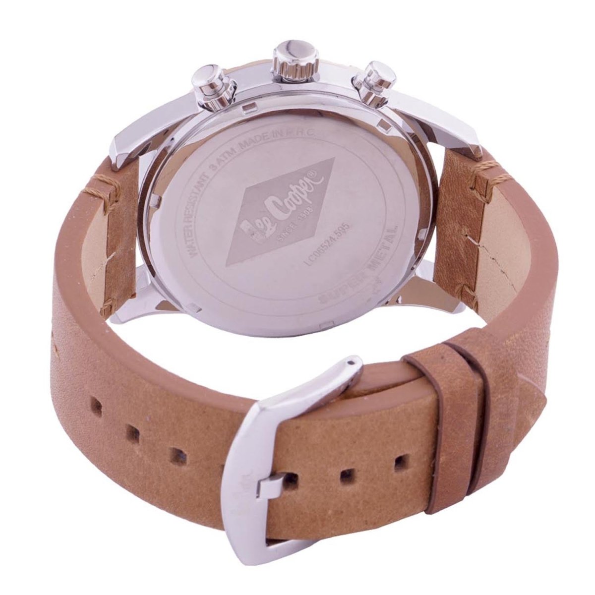 Lee Cooper Multifunction Silver Round Dial Men's Watch - LC06524.595