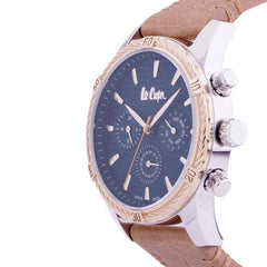 Lee Cooper Multifunction Silver Round Dial Men's Watch - LC06524.595