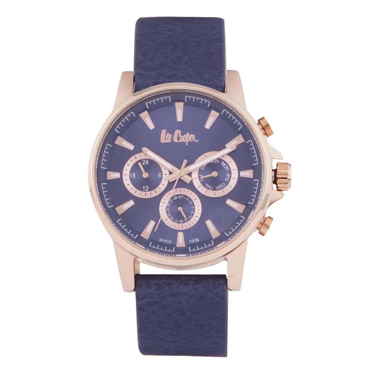 Lee Cooper Multifunction Blue Round Dial Men's Watch - LC06528.499