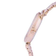 Lee Cooper Quartz Silver Mop Round Dial Women's Watch - LC06562.420