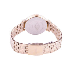 Lee Cooper Quartz Silver Mop Round Dial Women's Watch - LC06562.420