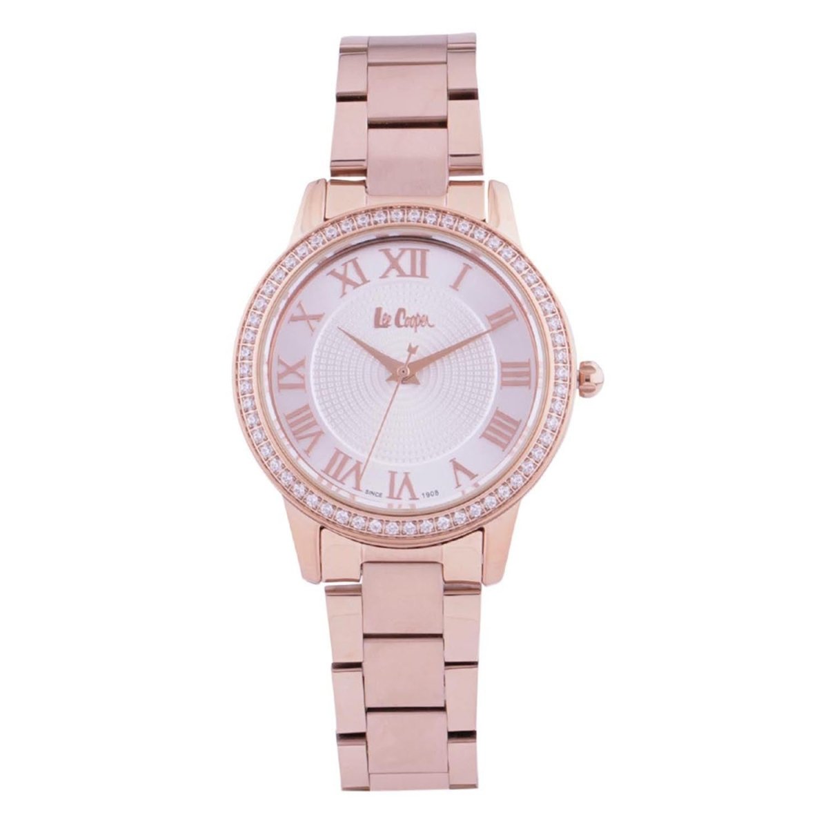 Lee Cooper Quartz Silver Round Dial Women's Watch - LC06579.430