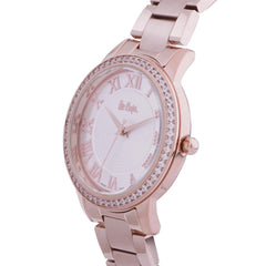 Lee Cooper Quartz Silver Round Dial Women's Watch - LC06579.430