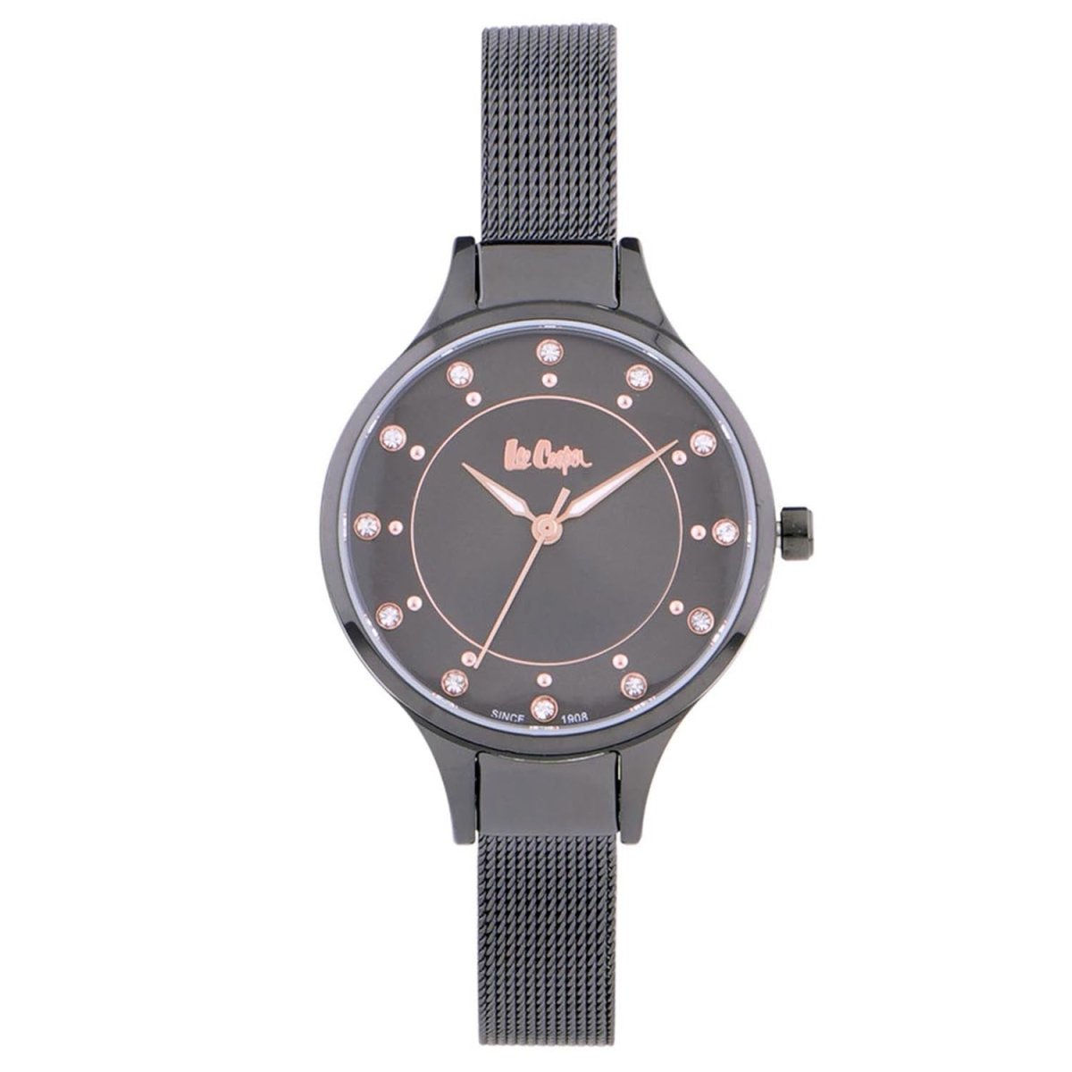 Lee Cooper Quartz Black Round Dial Women's Watch - LC06620.650