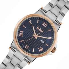 Lee Cooper Quartz Blue Round Dial Men's Watch - LC06622.590