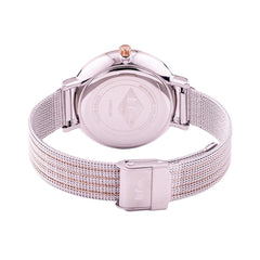 Lee Cooper Quartz Brown Round Dial Women's Watch - LC06623.540
