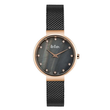 Lee Cooper Crystal Grey MOP Round Dial Women's Watch - LC06625.450