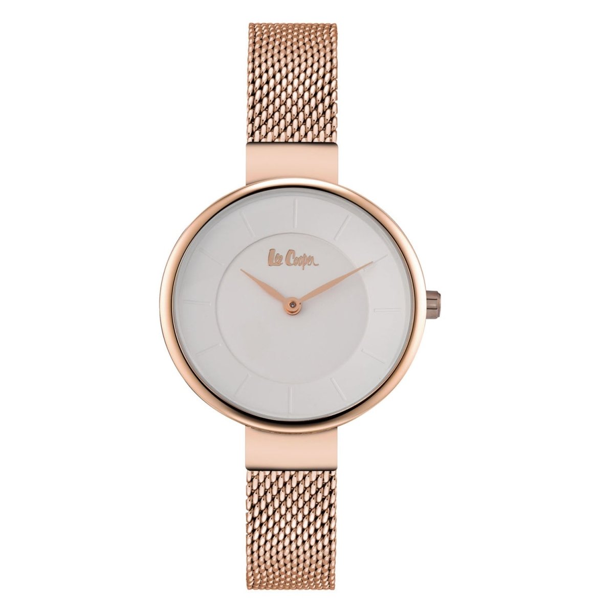 Lee Cooper Analouge White Round Dial Women's Watch - LC06631.430