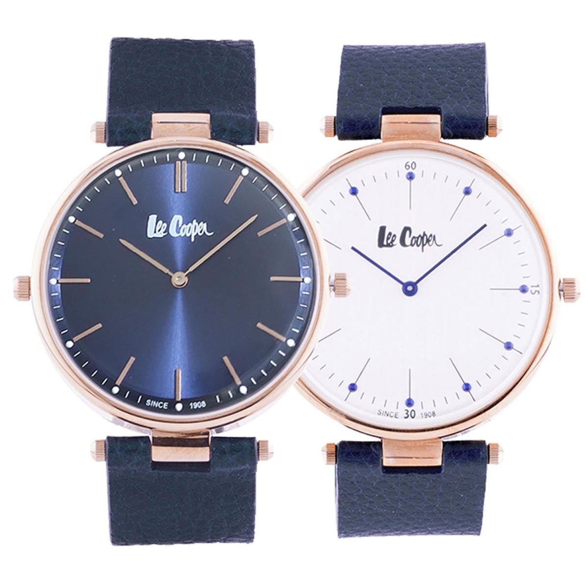 Lee Cooper Dual Face Quartz Silver Round Dial Men's Watch - LC06636.499