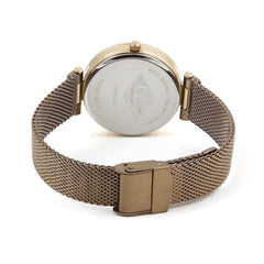 Lee Cooper Quartz Brown Mop Round Dial Women's Watch - LC06662.440