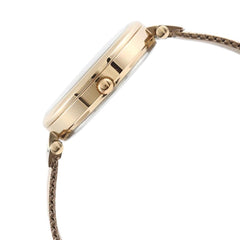 Lee Cooper Quartz Brown Mop Round Dial Women's Watch - LC06662.440