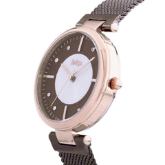 Lee Cooper Quartz Grey Round Dial Women's Watch - LC06662.460