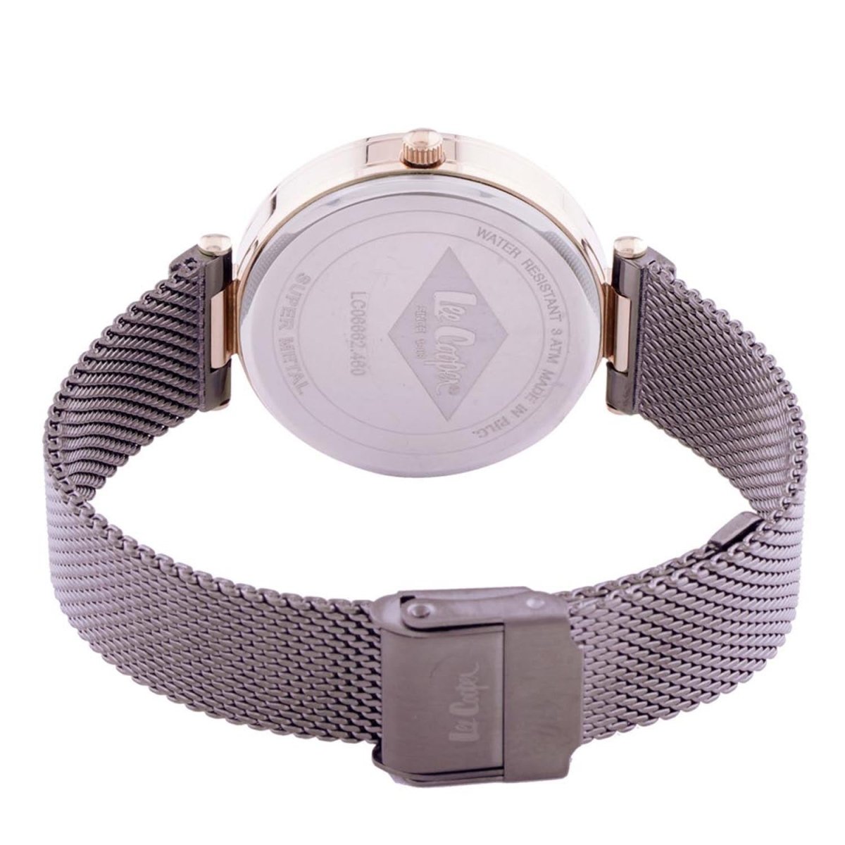 Lee Cooper Quartz Grey Round Dial Women's Watch - LC06662.460