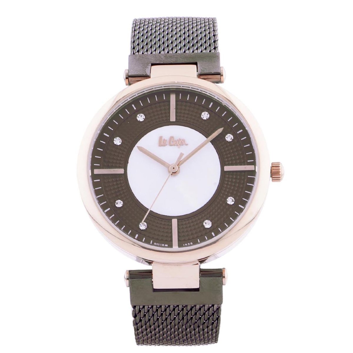 Lee Cooper Quartz Grey Round Dial Women's Watch - LC06662.460