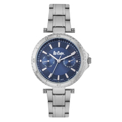 Lee Cooper Crystal Blue Round Dial Women's Watch -  LC06668.390