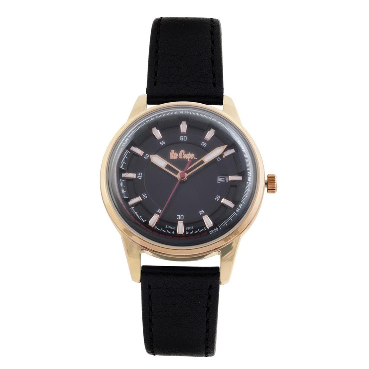 Lee Cooper Quartz Grey Round Dial Men's Watch - LC06677.451