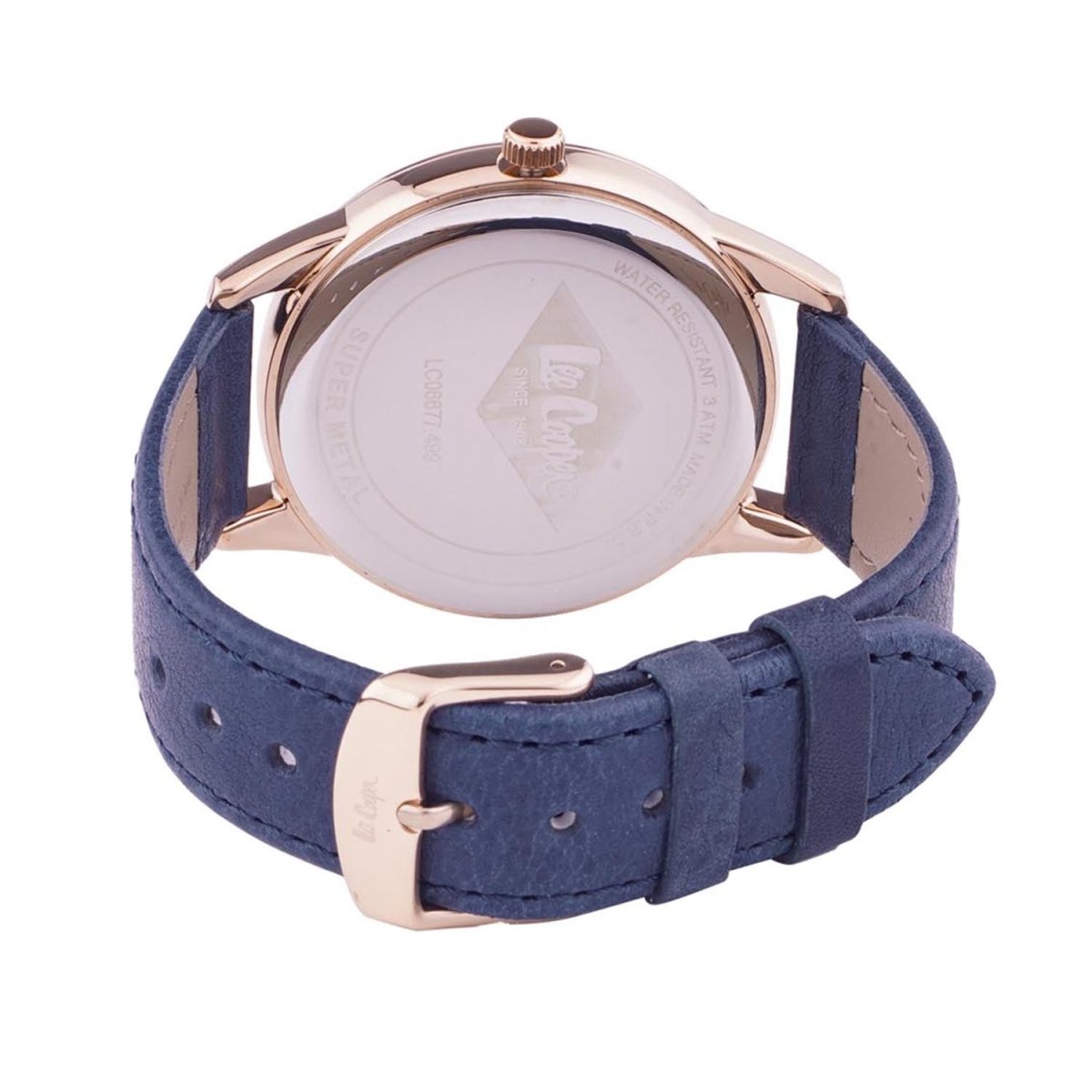 Lee Cooper Quartz Blue Round Dial Men's Watch - LC06677.499