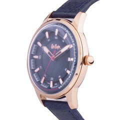 Lee Cooper Quartz Blue Round Dial Men's Watch - LC06677.499
